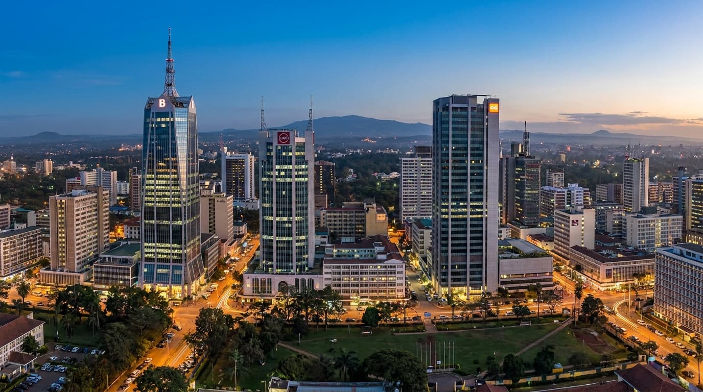 Nairobi skyline